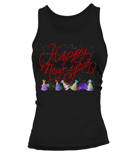 Confetti Happy New Years Women's Tank Top