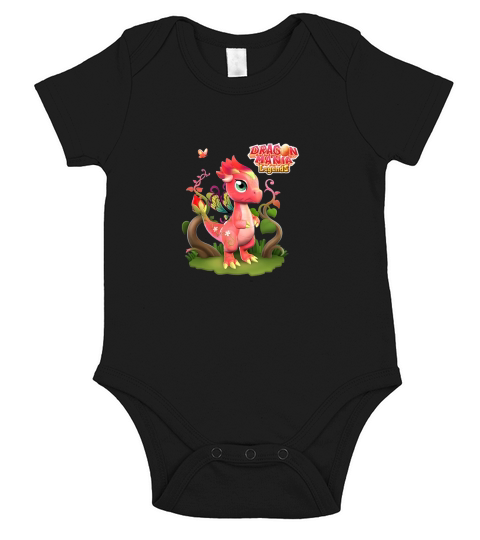 Dragon Mania Legends Pixie Short Sleeve Baby One-Piece