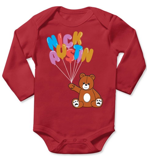 Nick austin merch Long Sleeve Baby One-Piece