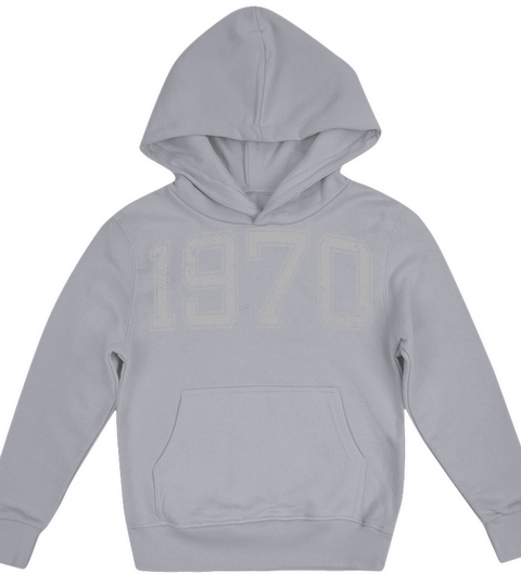 1970 Year Vintage Kids Hoodie