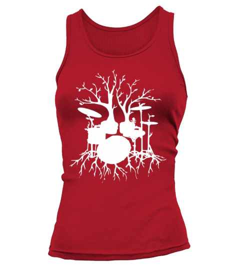 Drum Tree Art Music Muscians Gift Idea Tee New Dru Women's Tank Top