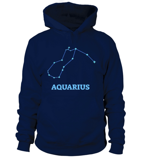 Horoscope Aquarius Constellation Born in February Women's Hoodie