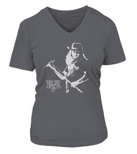 Ronnie Van Zant Fan V-neck T-Shirt Woman