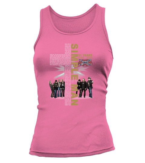 Simple Man lyric Cross 51 years 1969 2020 Lynyrd Skynyrd Tank top Woman
