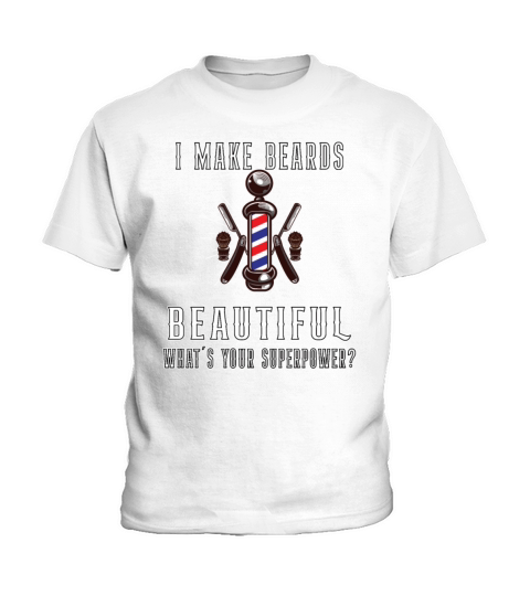 Barber Hairdresser Hairstylist Hair Salon Hair Kids T-Shirt