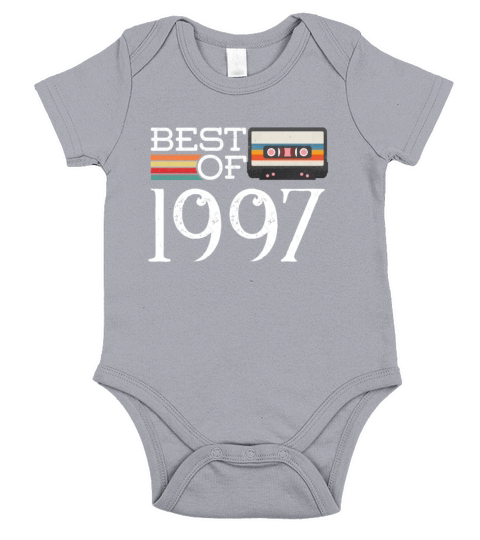 1997 Vintage 23 rd Birthday Anniversary Gift Short Sleeve Baby One-Piece