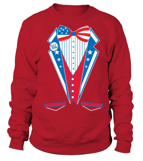USA Tuxedo Men's Sweatshirt