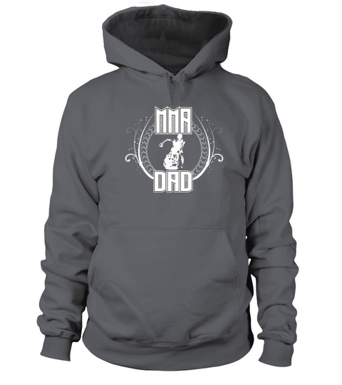 MMA Dad Fight Mixed Martial Arts Combat Women's Hoodie