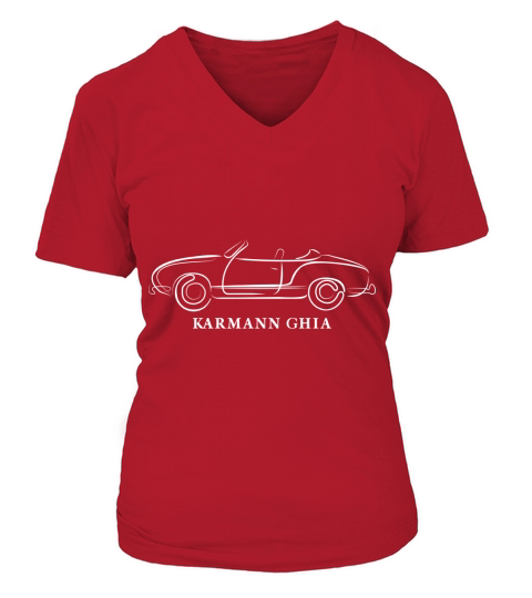 Karmann Ghia V-neck T-Shirt Woman