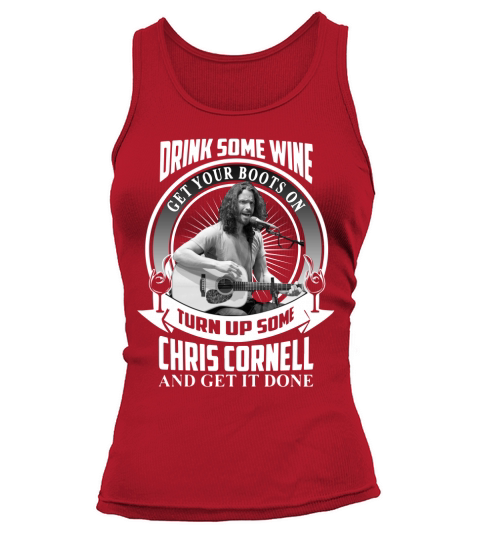 Chris Cornell - Ladies V-Neck Tank top Woman