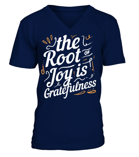 Root of Joy Jolly Person Gift Men's V-Neck T-shirt