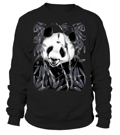 Grey Tone Panda Women's Sweatshirt