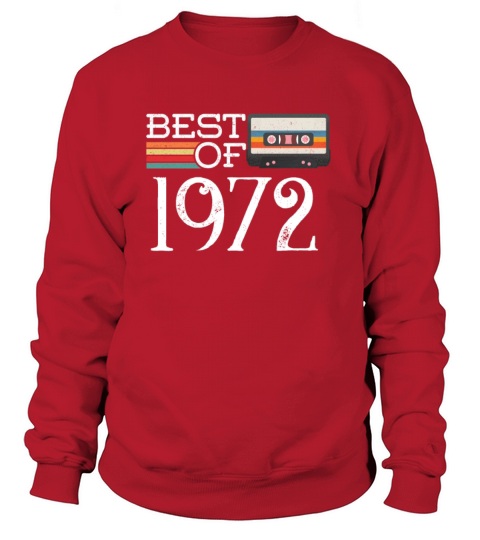 1972 Vintage 48 th Birthday Anniversary Gift Women's Sweatshirt