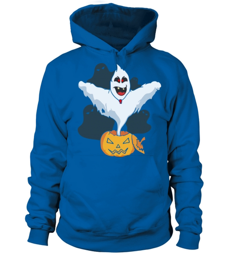 ghost and pumpkin Women's Hoodie