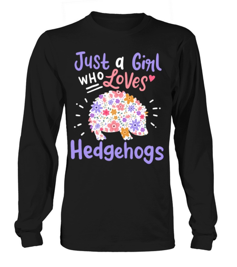 Hedgehogs Hedgehog Lover Women's Long Sleeve