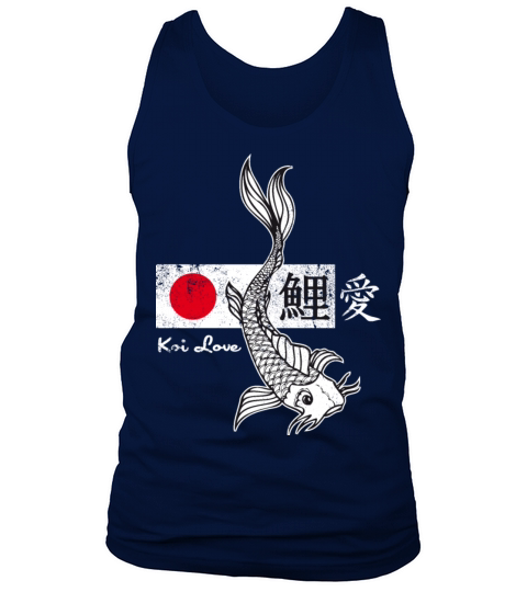 Koi Japan Vintage Look Men's Tank Top