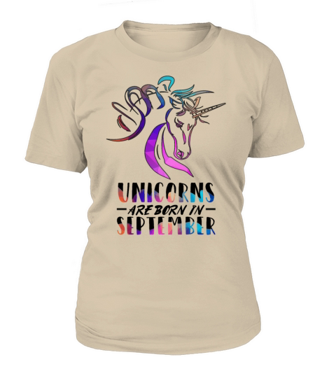 Unicorns are born in September Women's T-Shirt