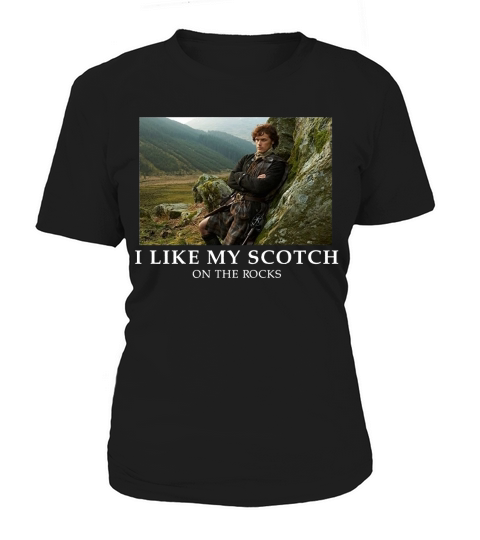Outlander sur les rochers t-shirt T-Shirt Woman