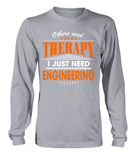 engineering is my therapy Women's Long Sleeve