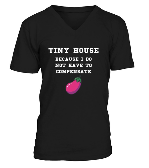 Tiny House Meme Men's V-Neck T-shirt