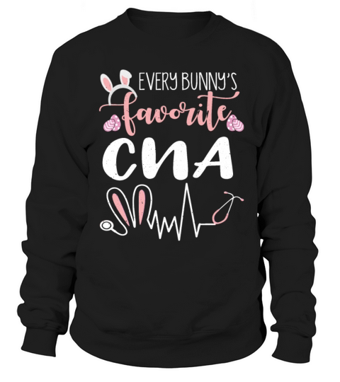 RN Nurse Cute Ears Bunny Easter Day Easter Sunday Sweatshirt Unisex