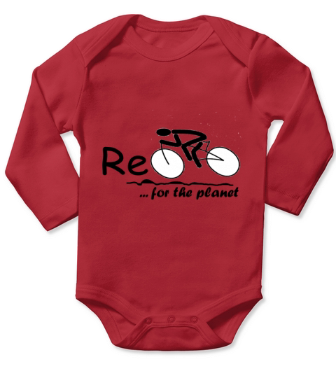 Recycling Long Sleeve Baby One-Piece