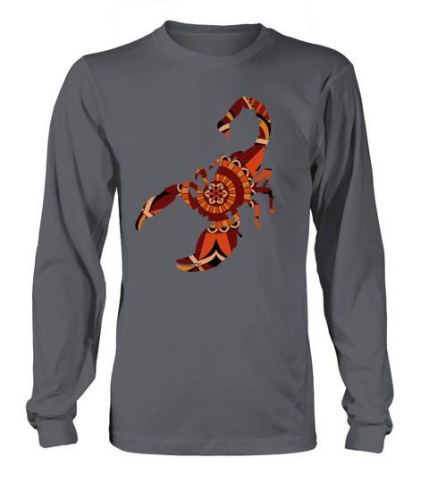 Scorpio Zodiac Birthday Sign Astrology Men's Long Sleeve