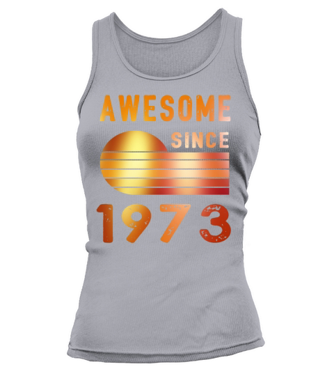 1973 Birthday Retro Vintage Gift Women's Tank Top