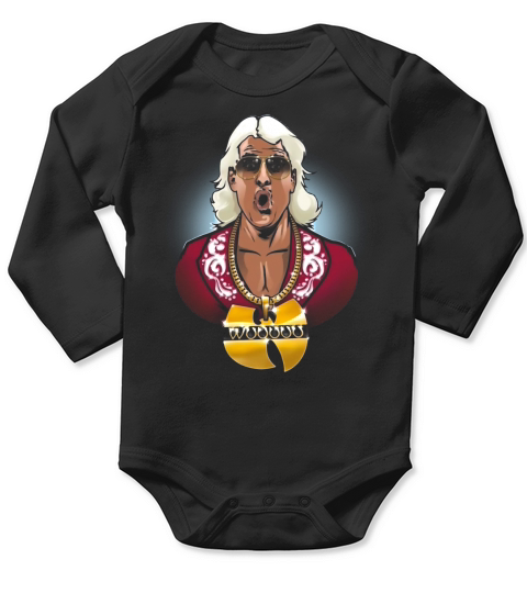 Ric Flair Wu-Tang Clan Long Sleeve Baby One-Piece