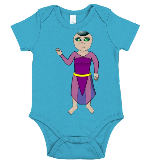 Android Greeter Short Sleeve Baby One-Piece
