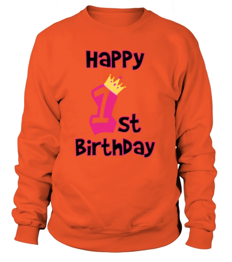 1st birthday 1 year child birthday gift Women's Sweatshirt