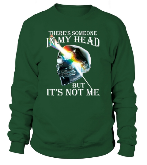 Theres Someone In My Head But Its Not Me Skull Pink Floyd Lgbt Women's Sweatshirt