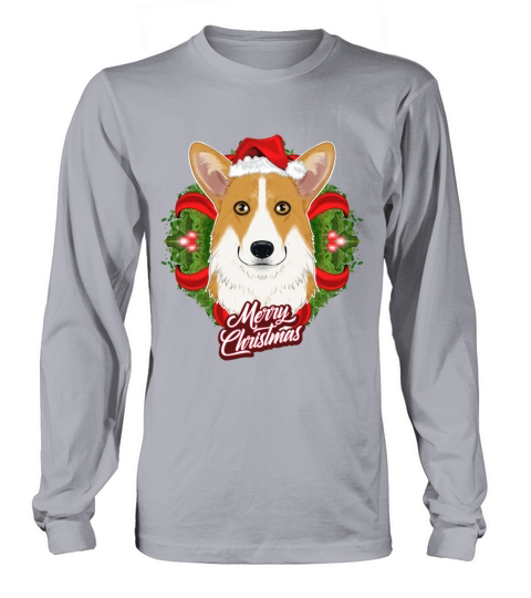Welsh Corgi Lover I Merry Christmas Welsh Corgi Women's Long Sleeve