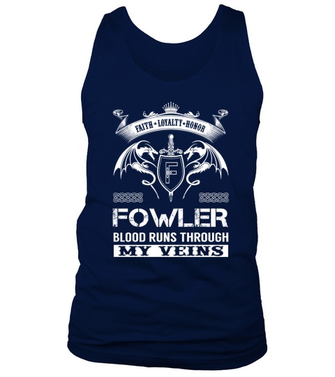 FOWLER Last Name, Surname Tshirt Tank Top Unisex
