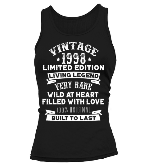 Vintaged 1998 Living Legend Built To Last Women's Tank Top