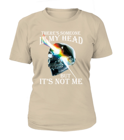 Theres Someone In My Head But Its Not Me Skull Pink Floyd Lgbt Women's T-Shirt