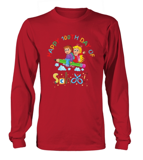 100th Day Of School 2022 Men's Long Sleeve