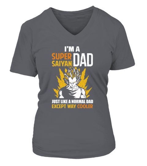 Dragon Ball Z Dad V-neck T-Shirt Woman
