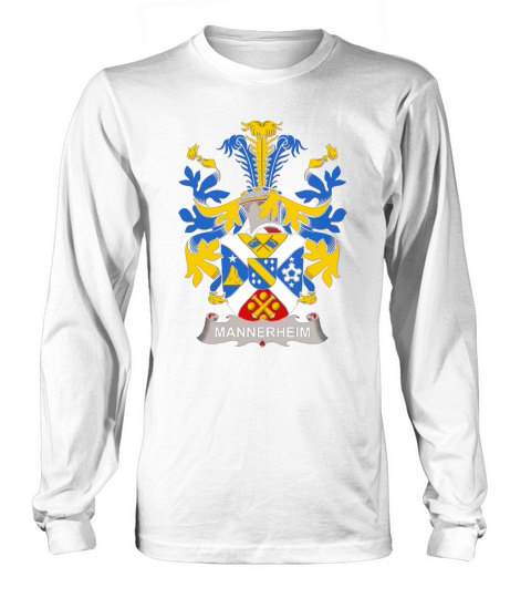 Mannerheim Family Crest Swedish Family Crests - Coffee Mug (colored) Long sleeved Unisex
