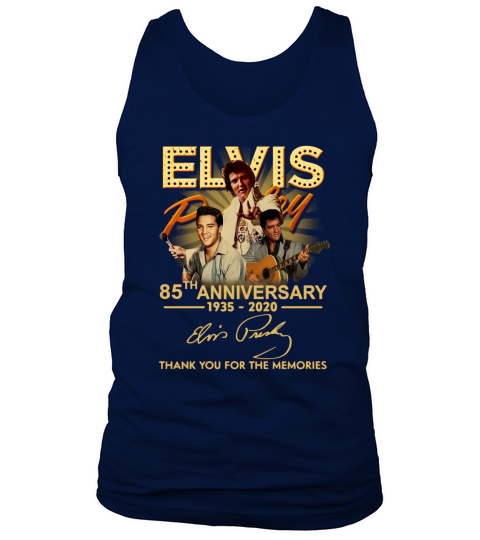 Elvis Presley 85th Anniversary 1935 2020 Tank Top Unisex