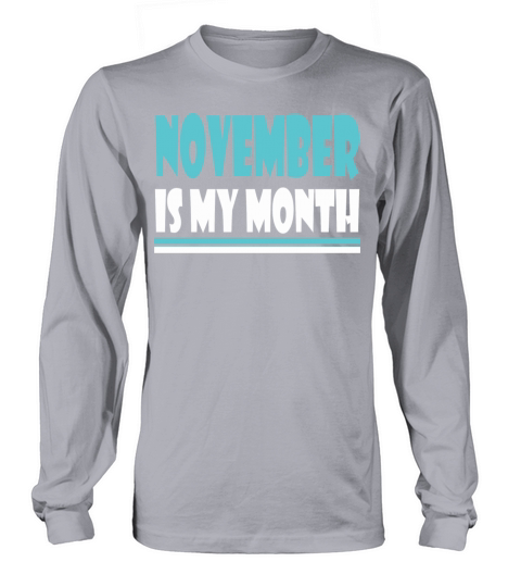 Born in November Women's Long Sleeve