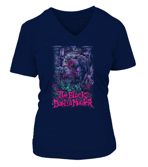 The Black Dahlia Murder V-neck T-Shirt Woman