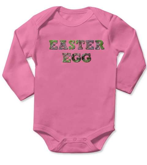 Easter Egg Long Sleeve Baby One-Piece