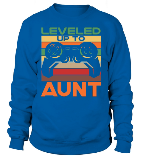 Aunt Gift Leveled Up to Aunt Fun Gamer Baby Women's Sweatshirt