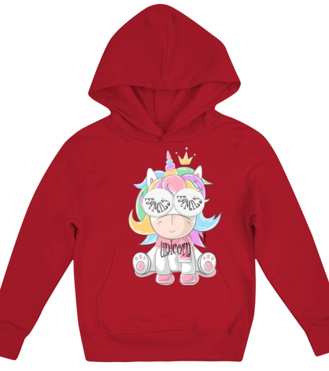 family unicorn shirt Kids Hoodie