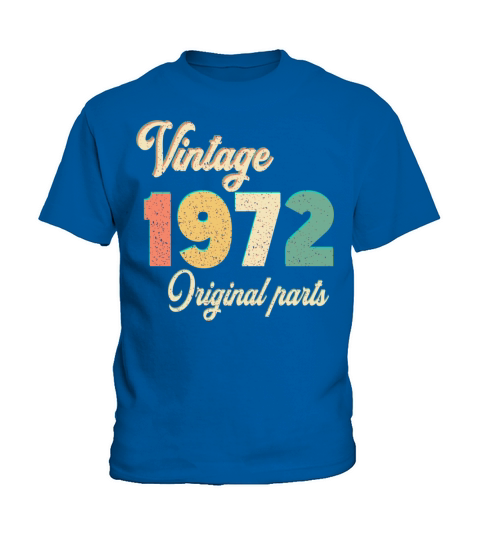 vintage 1972 original parts Kids T-Shirt