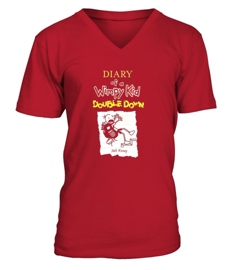Diary Of A Wimpy Kid Double Down Vintage V-Neck T-shirt