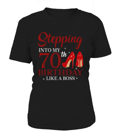 Stepping Into My 70th Birthday Like A Boss 2020 - Unisex Long Sleeve Women's T-Shirt