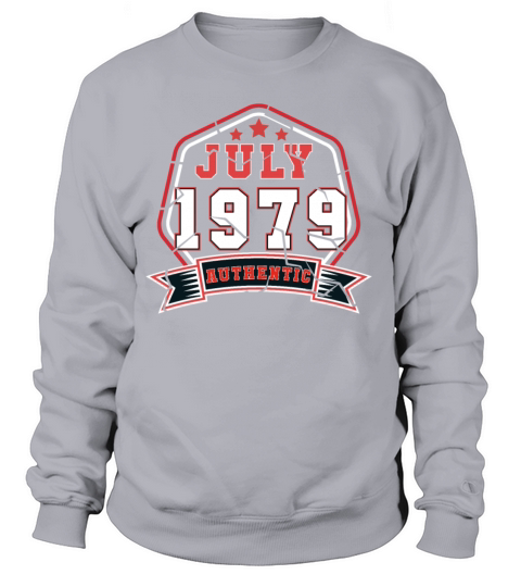 July 1979 Vintage Gift Idea Women's Sweatshirt