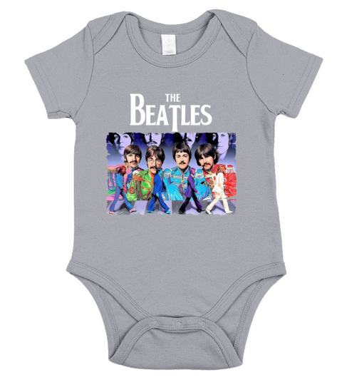 The Beatles Meme Short Sleeve Baby One-Piece
